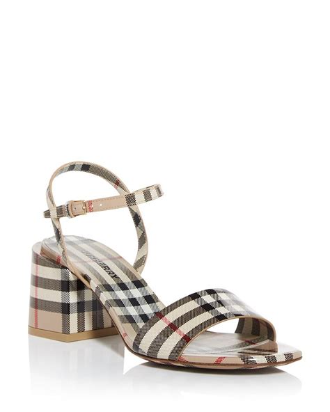 Women's Cornwall Vintage Check Block Heel Sandals